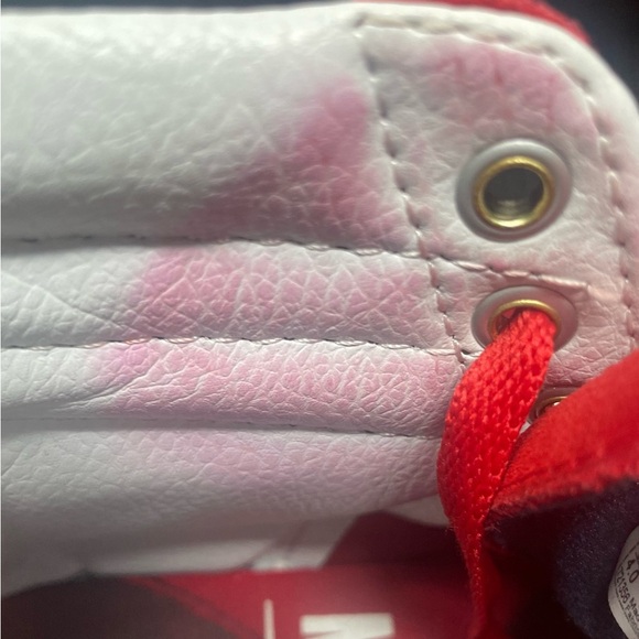 Vans Old Skool High Top Captain Marvel Blue Red Gold Womens 6.5 - Picture 9 of 10